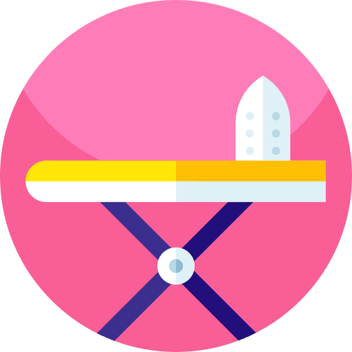 Ironing board electronics housework housekeeping icon Ironing board electronics housework housekeeping icon