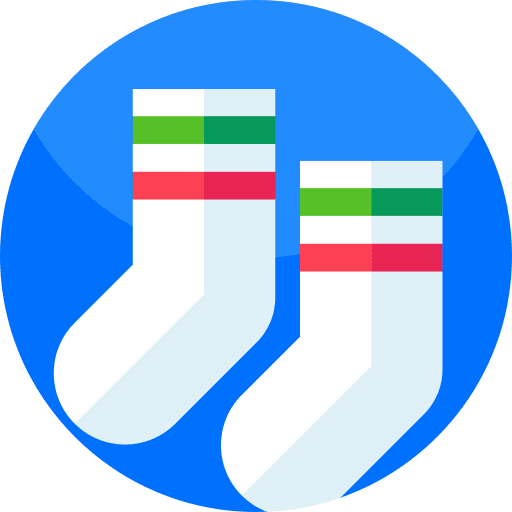 Sock fashion clothing winter clothes icon Sock fashion clothing winter clothes icon