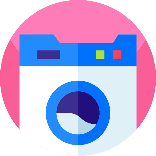 Washing machine washing clothes laundry electronics icon Washing machine washing clothes laundry electronics icon