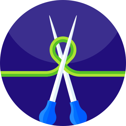 Knitting needles warm knitting icon Knitting needles warm knitting icon