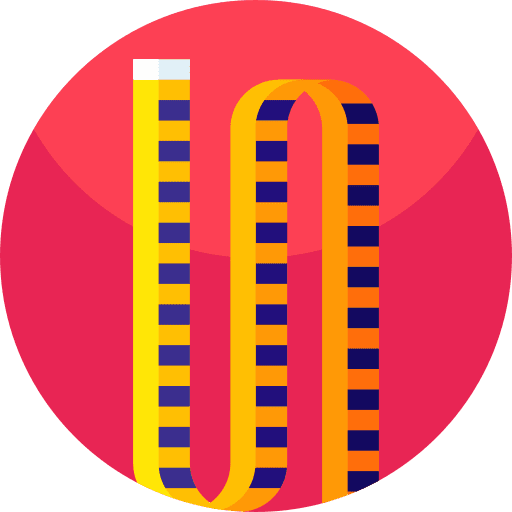 Measuring tape meter construction and tools tool icon Measuring tape meter construction and tools tool icon