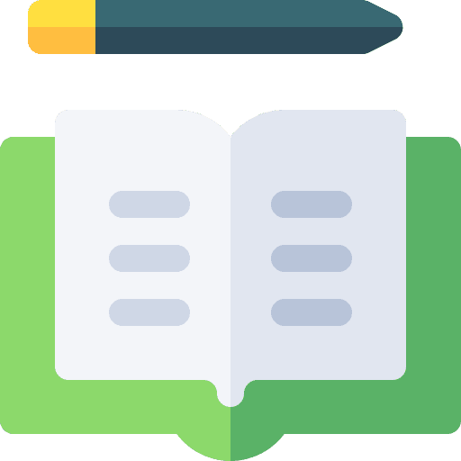 Open book write study open book icon