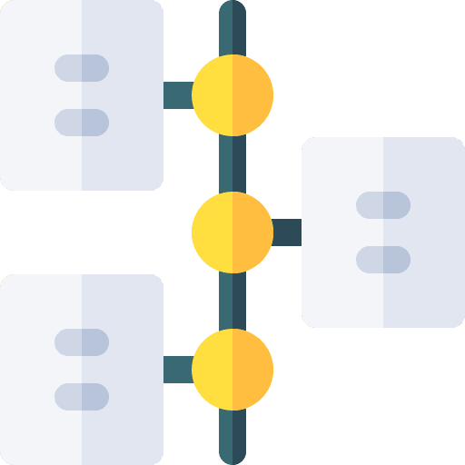 Timeline schedule work structure icon