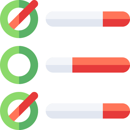 List list favorite files and folders icon List list favorite files and folders icon