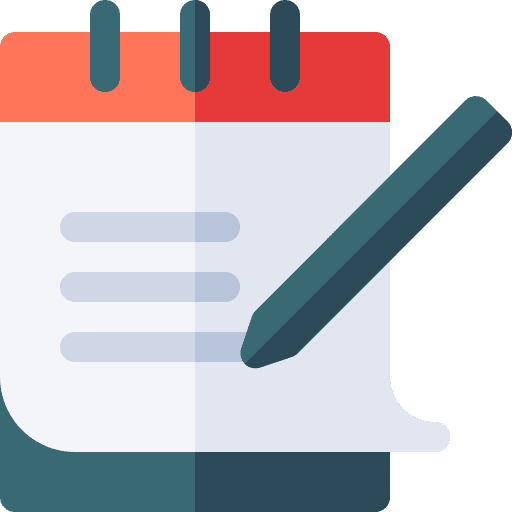 Document contract pencil files and folders icon Document contract pencil files and folders icon