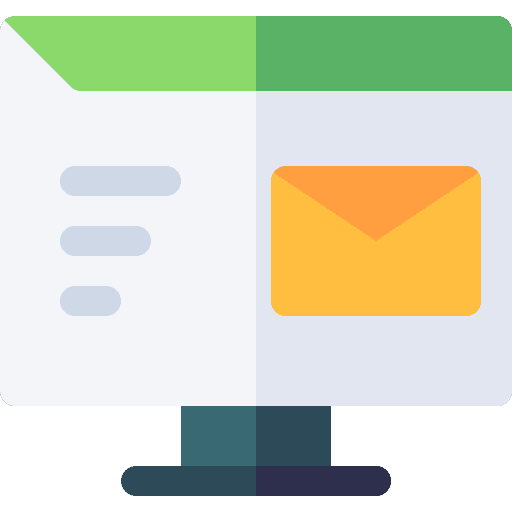Email email tv technology icon Email email tv technology icon