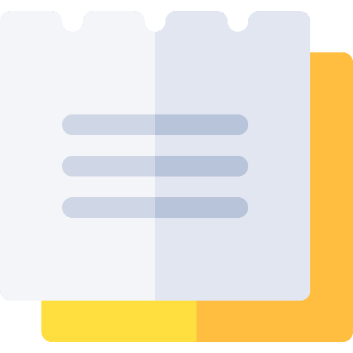 Notes post it business and finance annotation icon Notes post it business and finance annotation icon