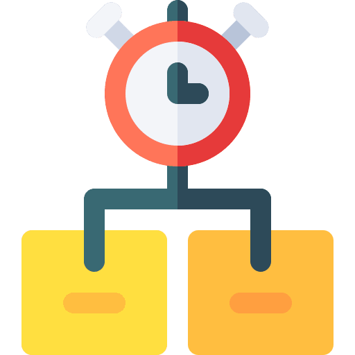 Time manager files folder time and date icon Time manager files folder time and date icon