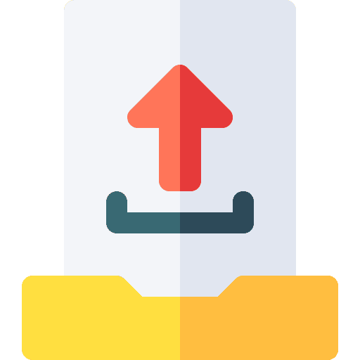 Upload up arrow direction file upload icon Upload up arrow direction file upload icon