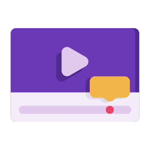 Video advertising marketing advertise promotion icon