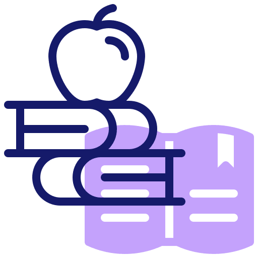 Book apple book education icon