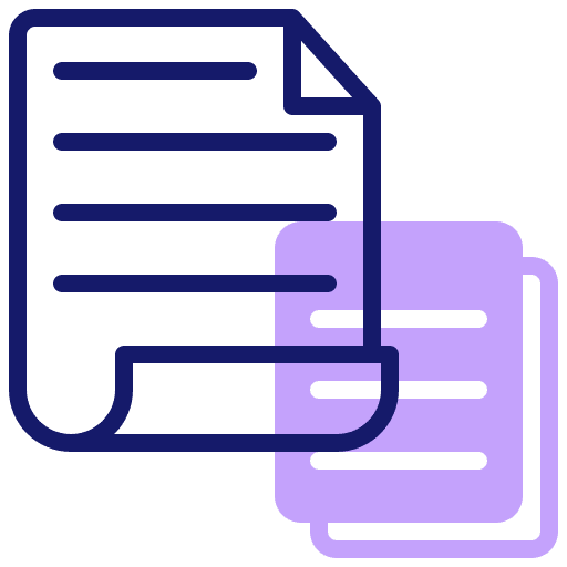 Paper paper files and folders education icon Paper paper files and folders education icon