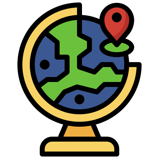 Globe placeholder pin maps and location icon Globe placeholder pin maps and location icon