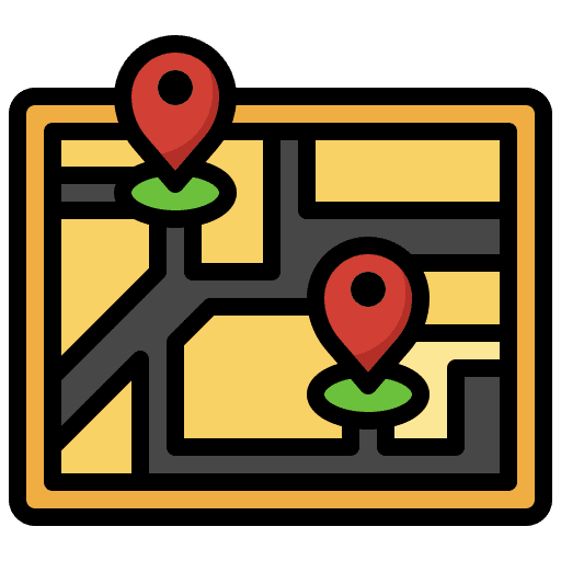 Map maps and location placeholder position icon Map maps and location placeholder position icon