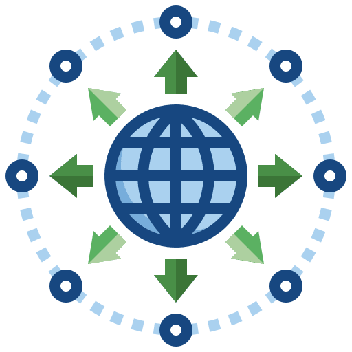 Decentralization branch ui operation icon
