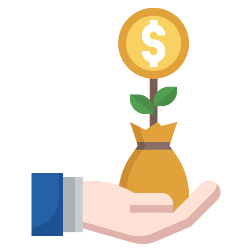 Revenue coin revenue business and finance icon Revenue coin revenue business and finance icon