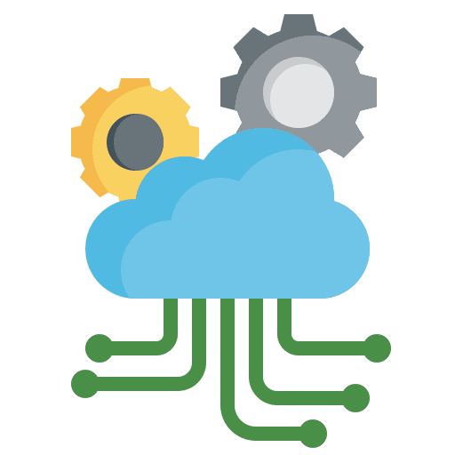 Technology technology file storage data storage icon Technology technology file storage data storage icon