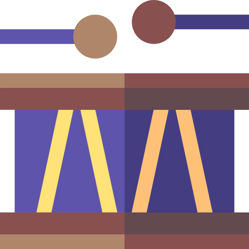 Drum cultures percussion instrument music and multimedia icon