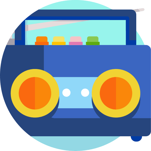 Boombox boombox vintage cassette player icon Boombox boombox vintage cassette player icon