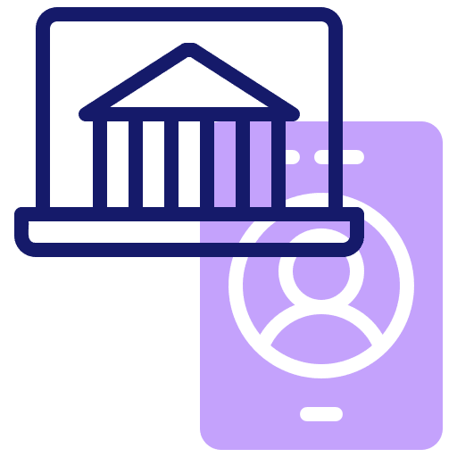 Online banking economy finance and business financial icon Online banking economy finance and business financial icon