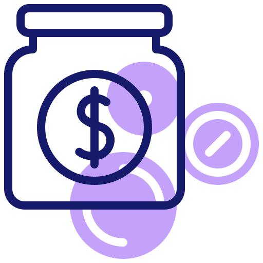 Saving money saving money business and finance cash icon