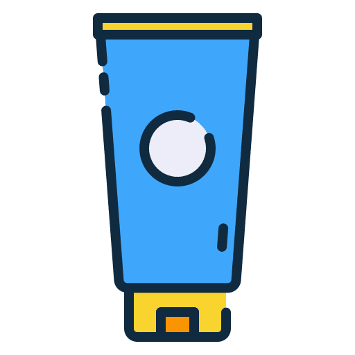 Cream cosmetics bb cream massage icon