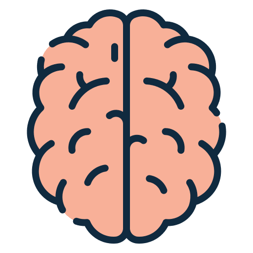 Brain healthcare and medical brains human body icon Brain healthcare and medical brains human body icon