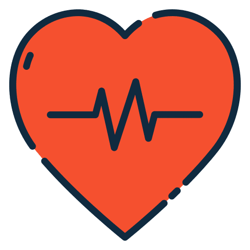 Heart clinic healthcare medical icon Heart clinic healthcare medical icon
