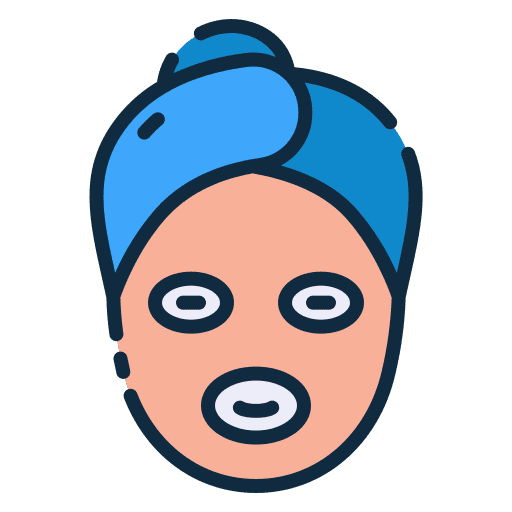 Facial mask massage commerce and shopping cosmetics icon Facial mask massage commerce and shopping cosmetics icon