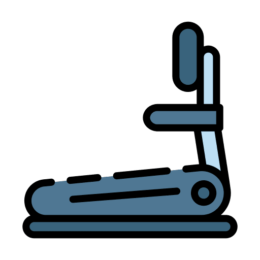Treadmill exercise treadmill run icon