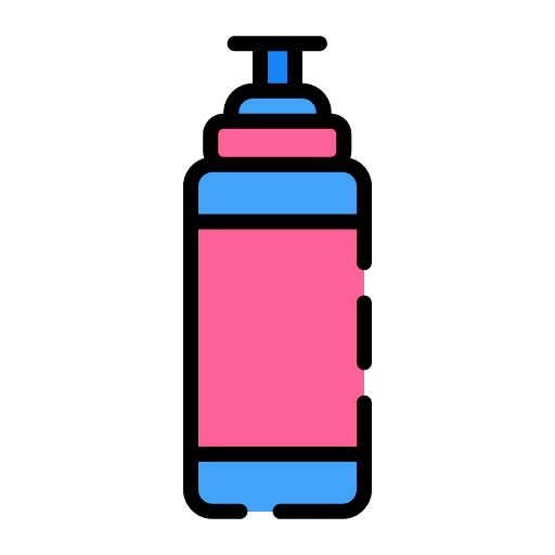 Water bottle thermo container food and restaurant icon