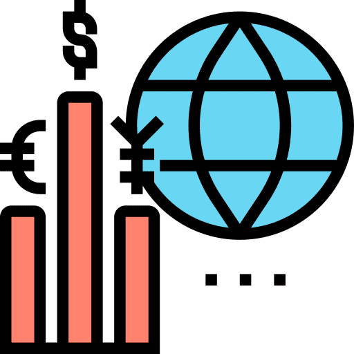 Money market stock market money icon