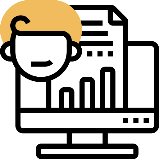 Demographic demographic business and finance population icon