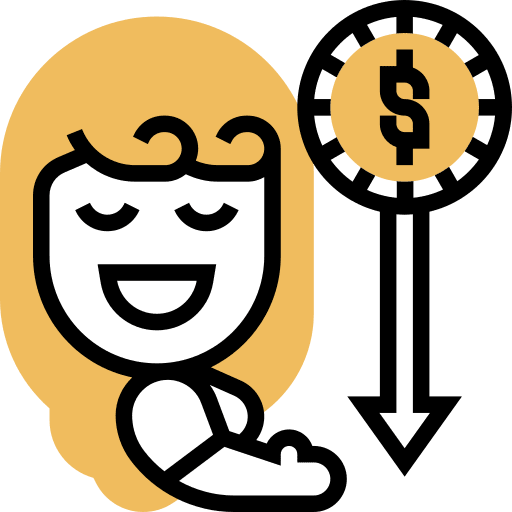 Cashback people refund dollar icon Cashback people refund dollar icon