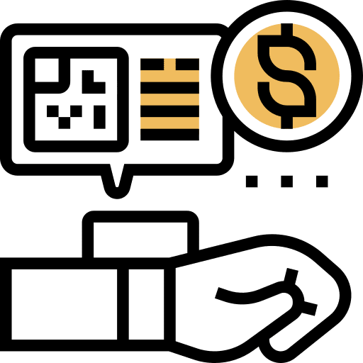 Cashless payment pos business and finance smartwatch icon Cashless payment pos business and finance smartwatch icon