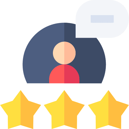 Feedback review client rating icon