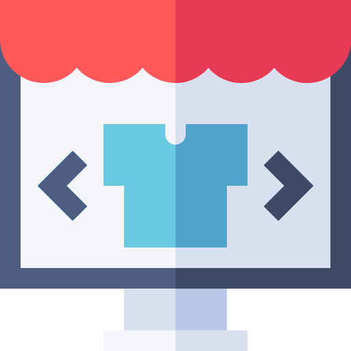 Online shopping commerce online shopping grocery icon Online shopping commerce online shopping grocery icon