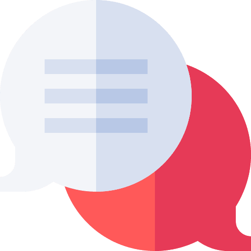 Chat talk interaction speaking icon Chat talk interaction speaking icon