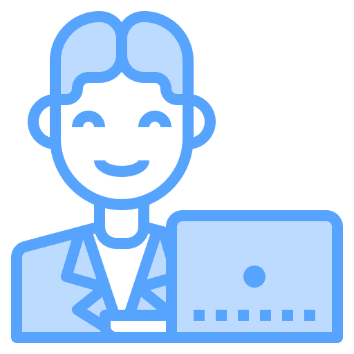 Student user worker employee icon Student user worker employee icon