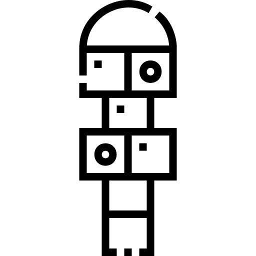 Hopscotch kid and baby childhood gaming icon