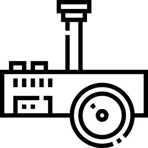 Projector electronics projector device presentation icon