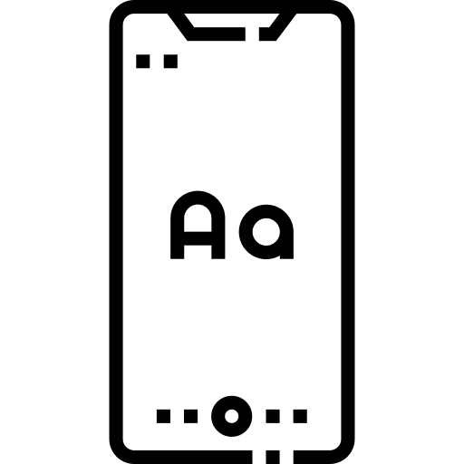 Smartphone electronics mobile phone icon