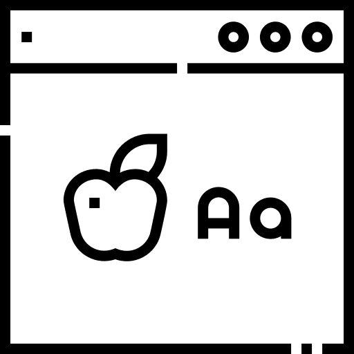 Web education online education seo and web icon