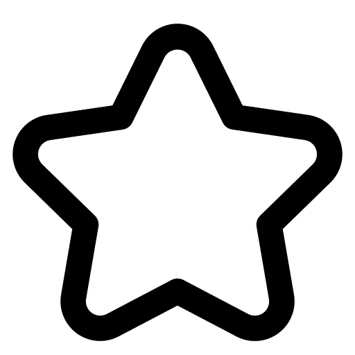 Star favourite shapes and symbols ui icon Star favourite shapes and symbols ui icon