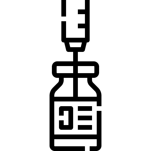 Injection pharmacy drug healthcare and medical icon