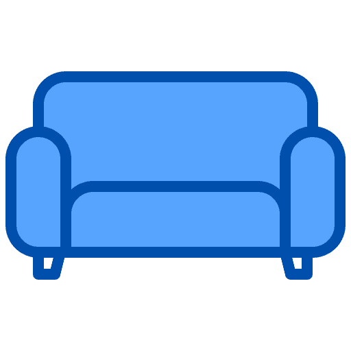 Sofa living room rest sofa icon