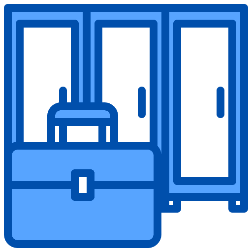 Locker furniture and household locker household icon Locker furniture and household locker household icon
