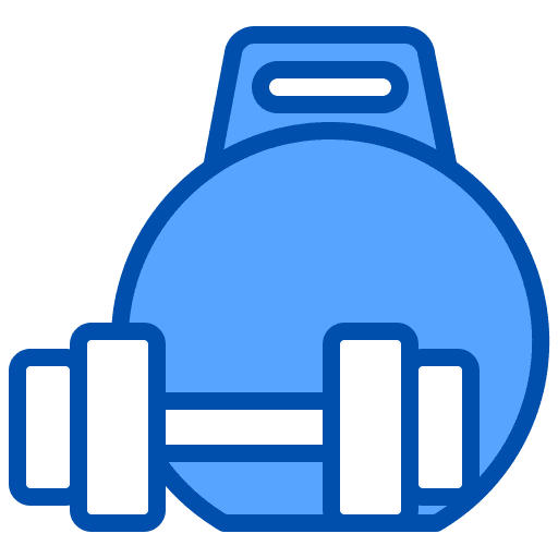 Dumbbell training sport weight icon Dumbbell training sport weight icon