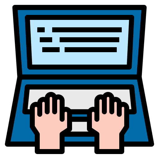 Laptop hand electronics laptop icon