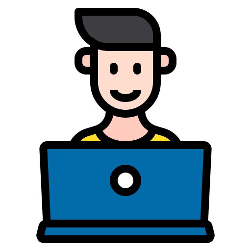 Man man device user icon Man man device user icon